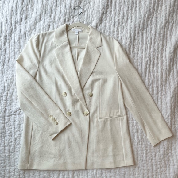 Warm white blazer - Picture 2 of 2